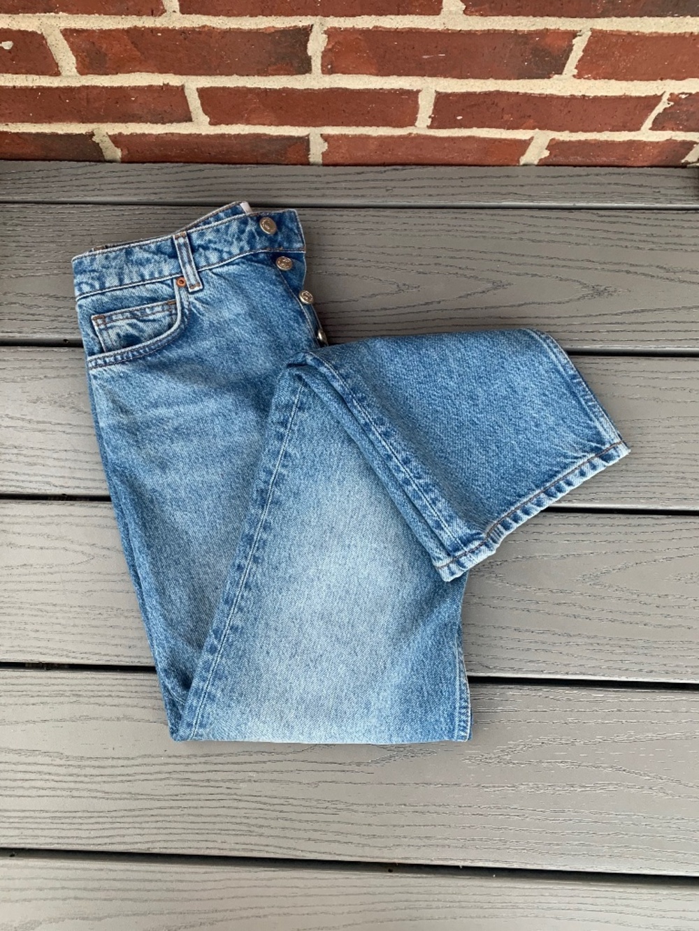 Reformation Cynthia High Rise Straight Jeans - Picture 4 of 14